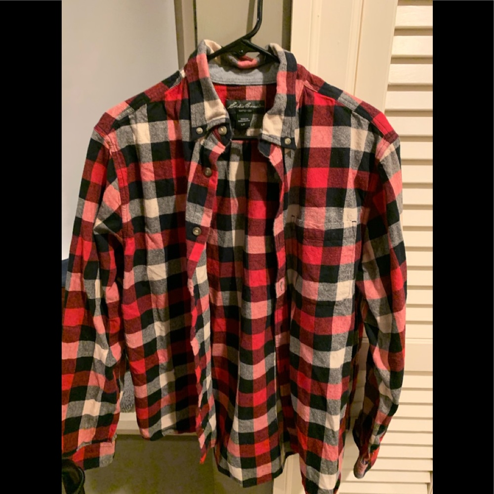 Eddie Bauer Men’s Large Flannel